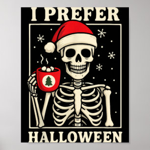 Poster Eu Prefiro o Halloween