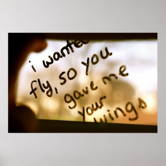 Poster Eu Queria Voar