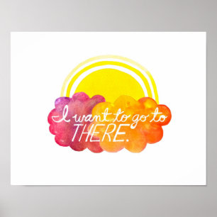 Poster Eu quero ir a lá