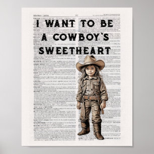 Poster Eu quero ser a namorada de um vaqueiro