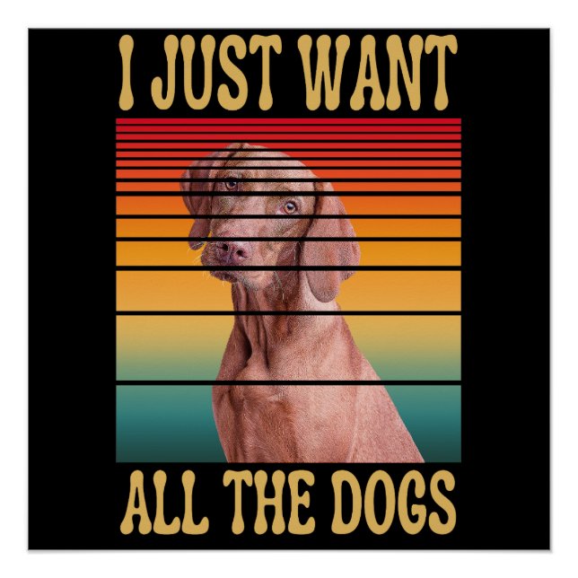 PÓSTER EU QUERO TODOS OS CÃES  (Frente)