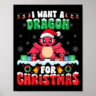 Poster Eu Quero Um Dragão Para O Natal - Papais noeis Do 
