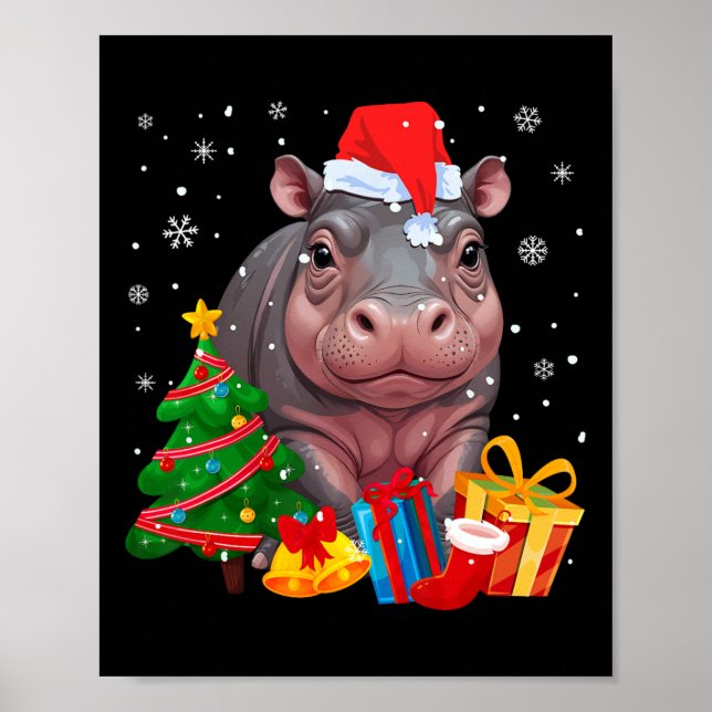Poster Eu Quero Um Hippopotamus Para A Ba De Natal (Frente)