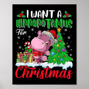 Poster Eu Quero Um Hiptamus Para A Garota Do Natal
