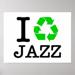 Poster Eu recicl o jazz