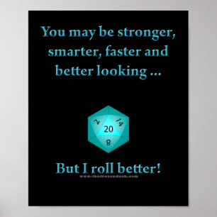 Poster Eu rolo melhor
