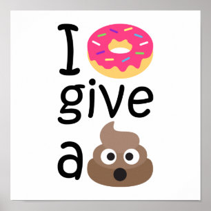 Poster Eu rosquinha dou um emoji do tombadilho