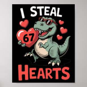 Poster Eu Roubo Corações 67 Dia dos Namorados 67 Meme 6 7