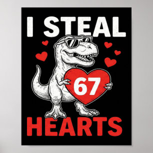 Poster Eu Roubo Corações 67 Dia dos Namorados 67 Meme 6 7