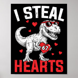 Poster Eu Roubo Corações 67 Meme Dia dos Namorados Dinoss