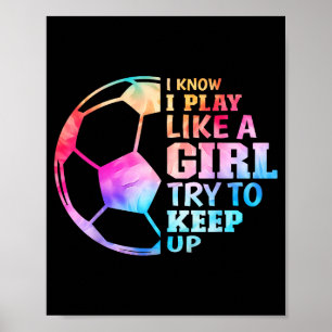 Poster Eu Sei que Eu Jogo Como Uma Garota Tente Acompanha