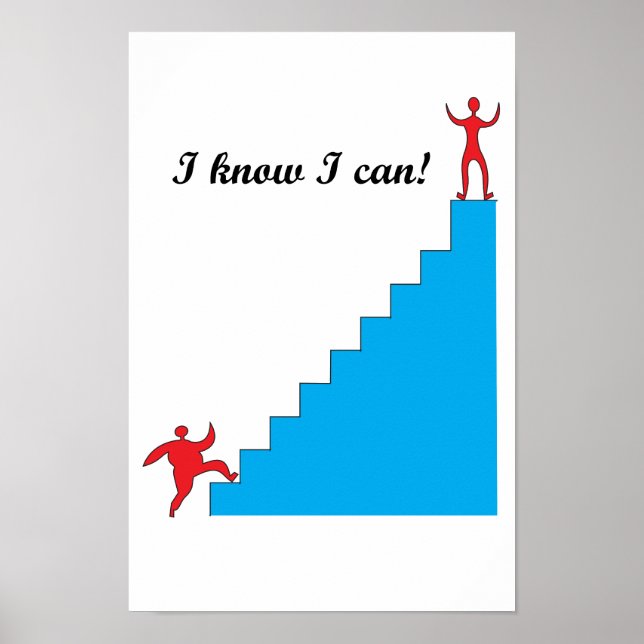 Poster Eu Sei Que Posso (Frente)