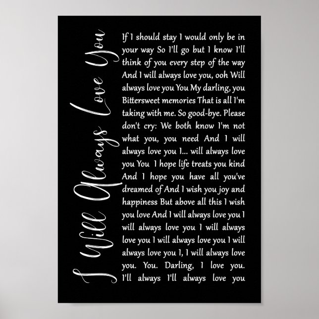 Poster Eu Sempre Te Amo A Música Negra (Frente)