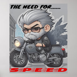 Poster Eu sinto a necessidade, a necessidade de velocidad