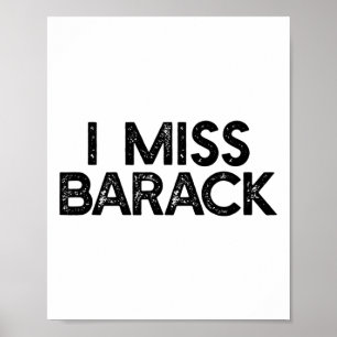 Poster Eu sinto falta de Byrack Anti Donald Trump Meme