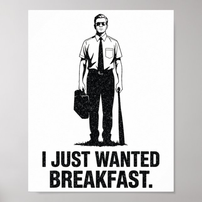 Poster Eu Só Queria O Café Da Manhã Bysebyll Byt (Frente)