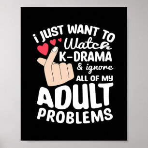 Poster Eu Só Quero Assistir K Drama Oppa Drama Coreano