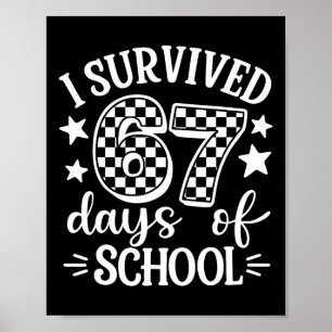 Poster Eu Sobrevivi 67 Sessenta e Sete Dias De Professore