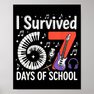 Poster Eu Sobrevivi a 67 Dias de Escola - Professores Alu