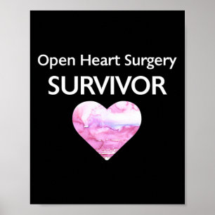 Poster Eu Sobrevivi à Cirurgia de Coração Aberto Sobreviv
