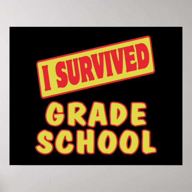 POSTER EU SOBREVIVI AO ENSINO FUNDAMENTAL (Frente)