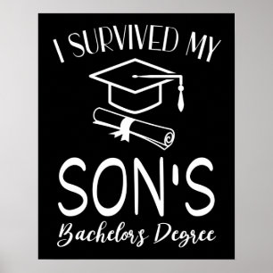 Poster Eu sobrevivi ao formando de solteiros dos meus fil