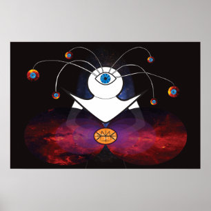 Póster Eu sonho lúcido