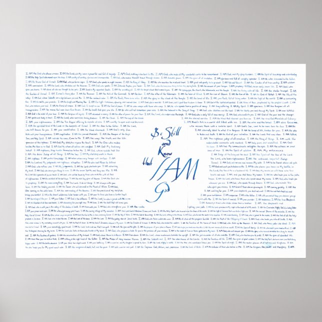 Póster Eu sou (Frente)