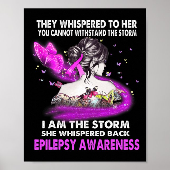 Poster Eu Sou A Consciência Da Tempestade (Frente)