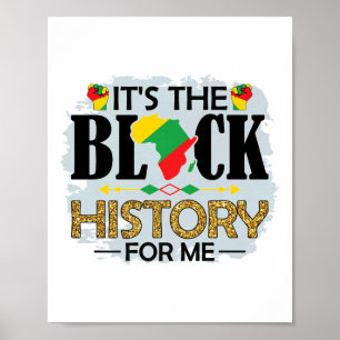 Poster Eu Sou a História Negra Melanina Homens Mulheres P