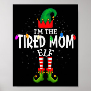 Poster Eu Sou a Mamãe Cansada Correspondendo à Família de