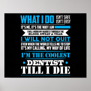 Póster Eu sou a pancada divertida da profissão do