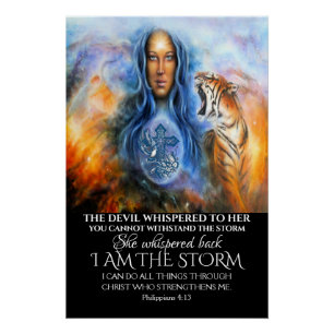 PÓSTER EU SOU A TEMPESTADE