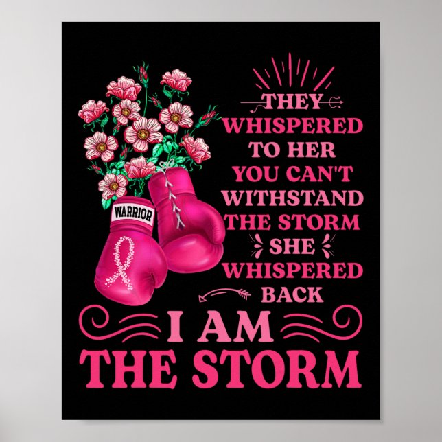 Poster Eu sou a tempestade Boxando as mulheres de fita ro (Frente)