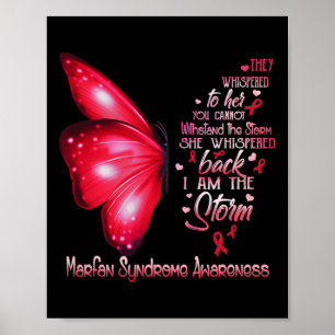 Poster Eu Sou A Tempestade Marfan Sindroma Sensibilização