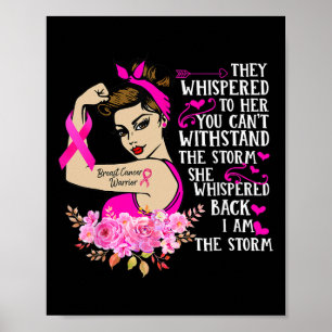 Poster Eu sou a tempestade Mulheres fortes guerreiros do