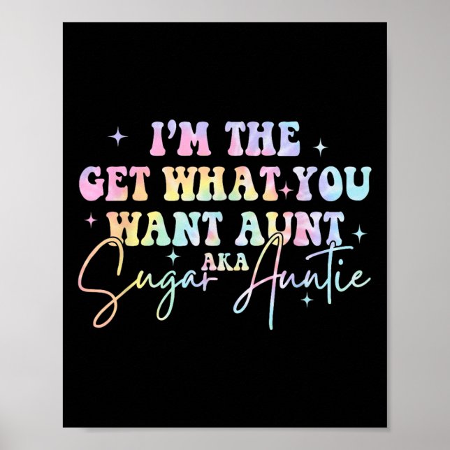 Poster Eu sou a Tia Aka Sugar Ti (Frente)
