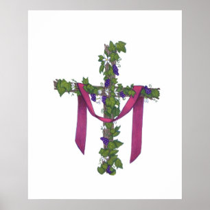 Póster Eu sou a videira