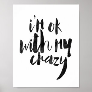 Póster Eu sou aprovado com meu louco