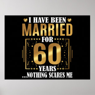 Poster Eu sou casado por 60 anos 60º casamento