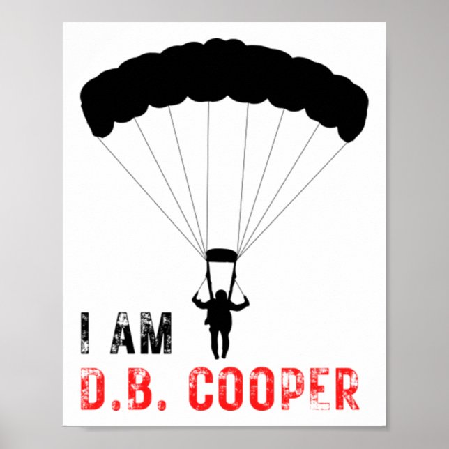 Poster Eu sou D.B. Cooper (Frente)