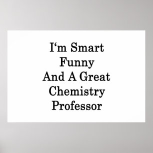 Póster Eu sou engraçado esperto e um grande professor da