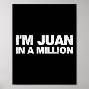 Poster Eu Sou Juan Em Um Milhão Cinco De Mayo Trocadilho
