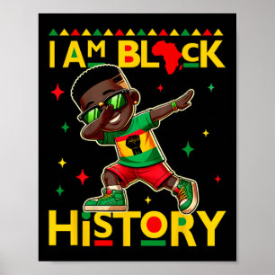 Poster Eu Sou Negro História Crianças Homens História Neg