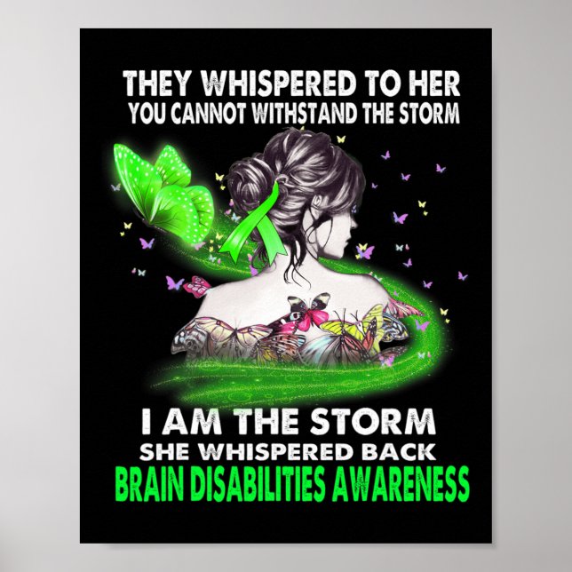 Poster Eu Sou O Cérebro Das Tempestades. (Frente)
