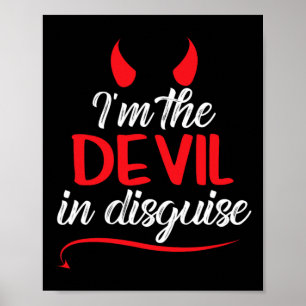 Poster Eu sou o diabo no salão do adorador de Satãs disfa