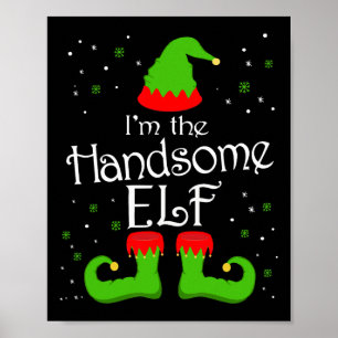 Poster Eu sou o Elfo Elf Tee Family Matching Group Elf