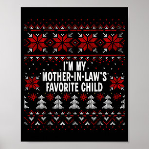 Poster Eu Sou o Filho Favorito da Minha Sogra Piada Natal