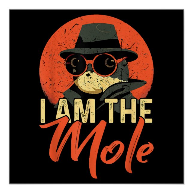 Póster Eu Sou o MOLE Divertido (Frente)