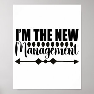 Poster Eu Sou O Novo Gerenciamento Esposa Recém-Casada Di